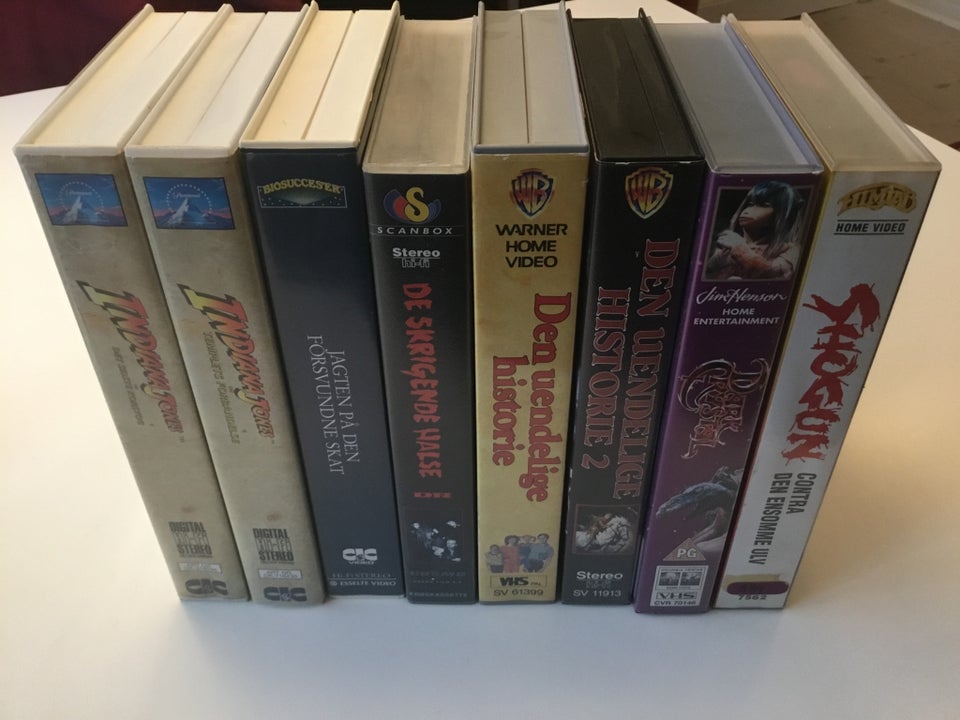 Anden genre, Sjældne vhs film