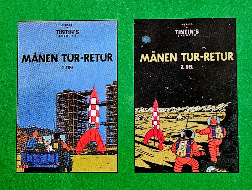 8 x Tintin film, instruktør Herge,