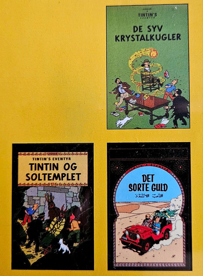 8 x Tintin film, instruktør Herge,