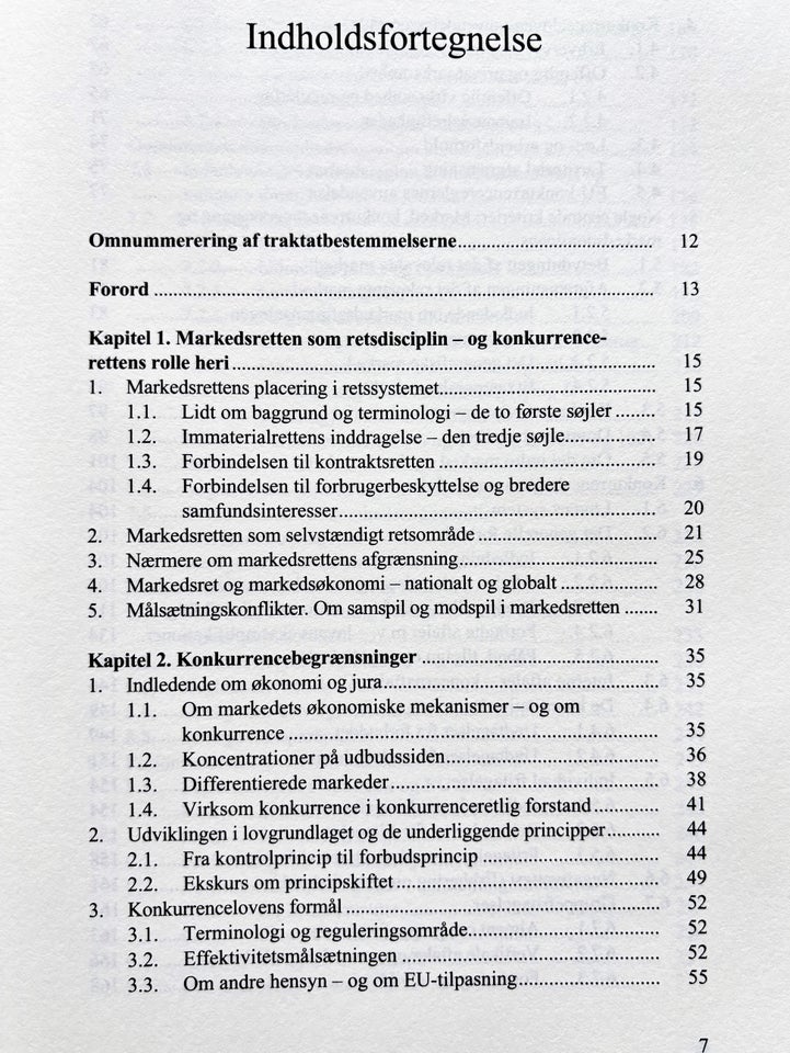 Konkurrenceret – Markedsret Del 1,