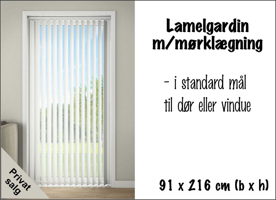 Lamelgardin b: 91 h: 216