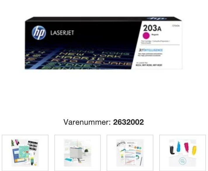 Lasertoner HP 203A /