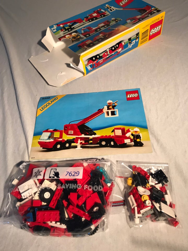 Lego andet 6358 + 6612 + 6621 + 6657