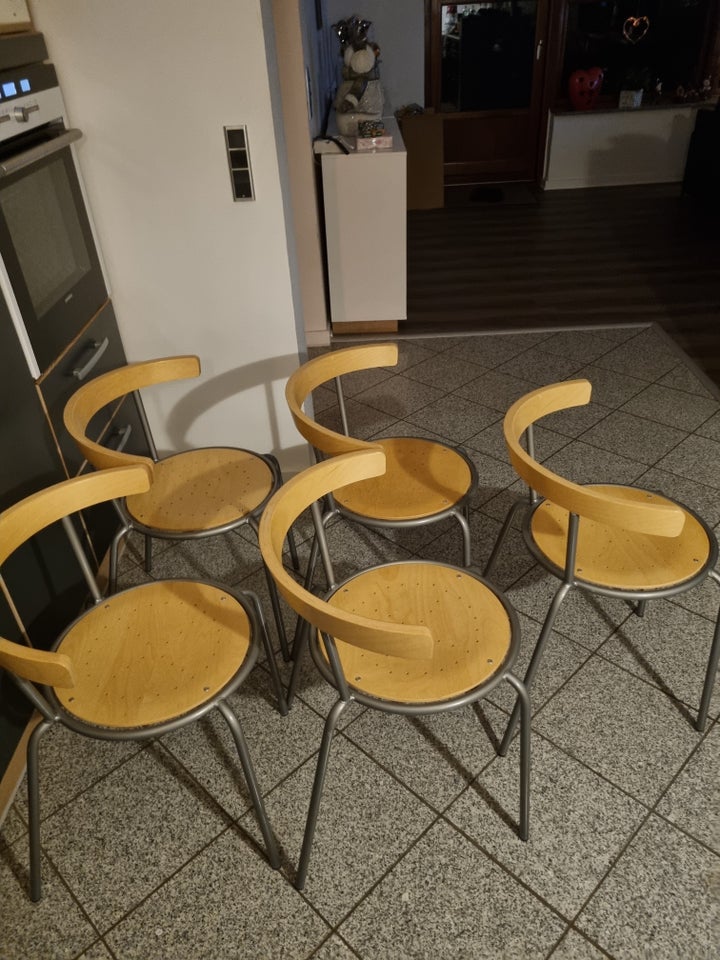 Køkkenstol Træ /stål Ikea