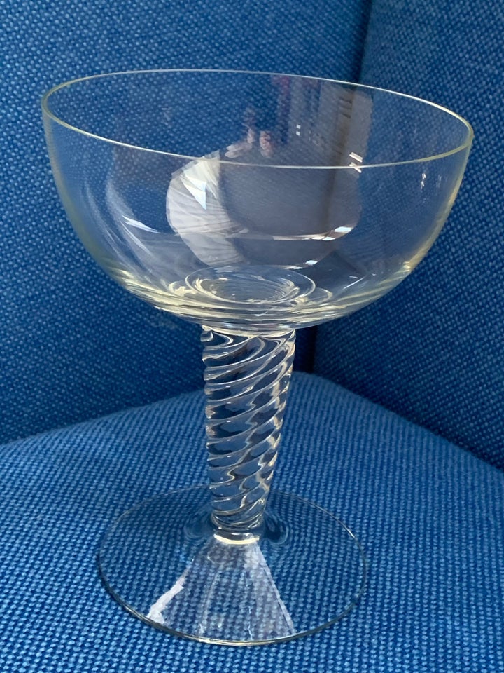 Glas, Pokal Twist , Vintage