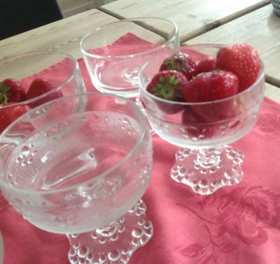 Glas Portionsglas retro