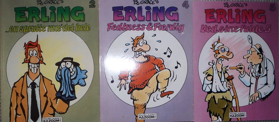 Erling - 3 hæfter, Bo Graces,