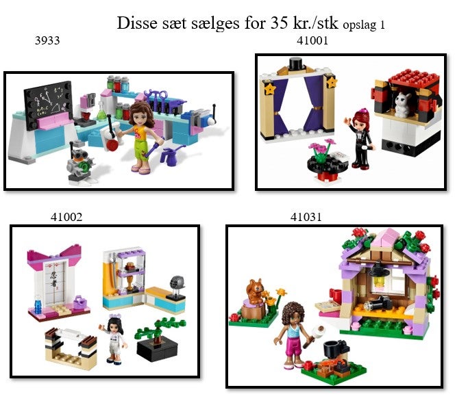 Lego Friends 393341001 41002