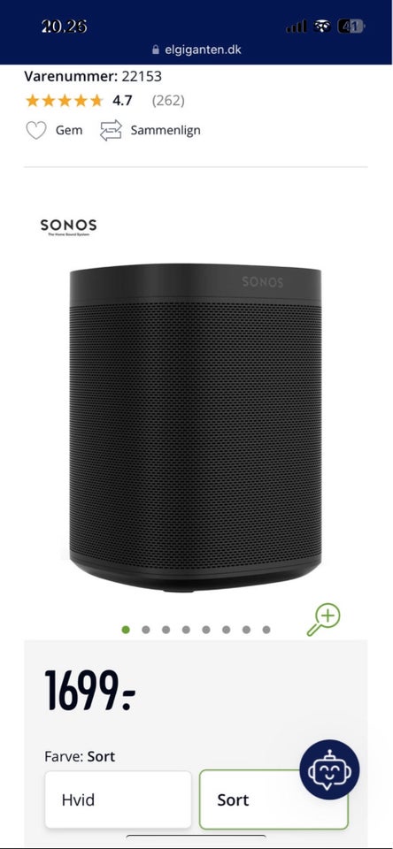 Højttaler, SONOS, Perfekt