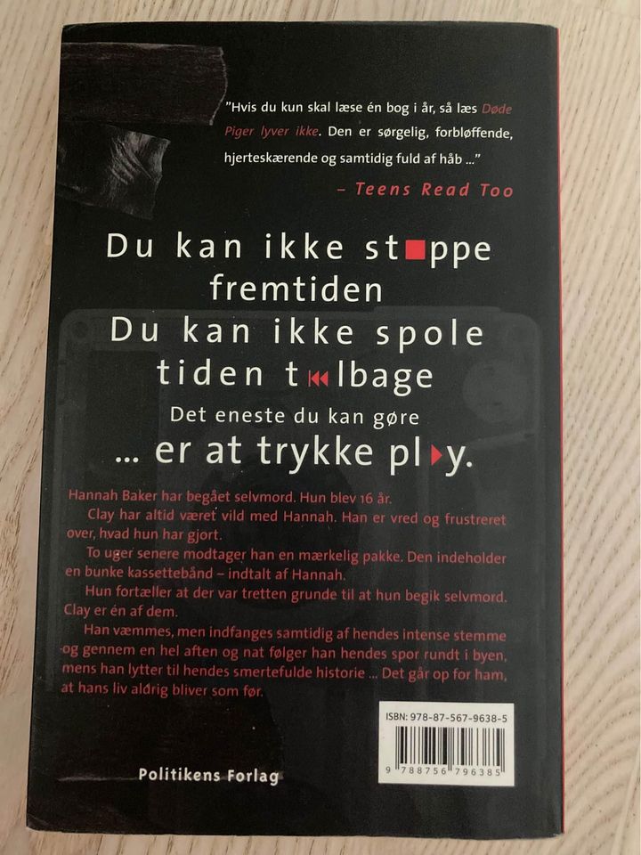 Døde piger lyver ikke, Jay Asher,