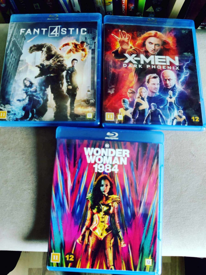 Superheltefilm, Blu-ray, action