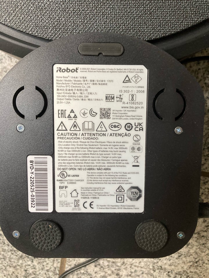 Robotstøvsuger, iRobot I3, 00 watt