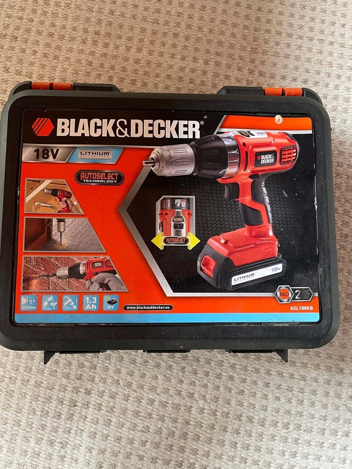 Boremaskine, Black  Decker