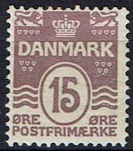 Danmark, ustemplet, bogtryk