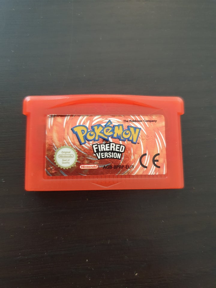 Pokemon FireRed, Gameboy Advance,