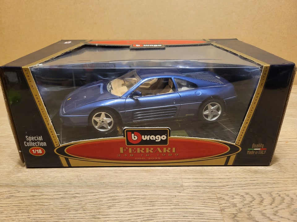 Modelbil, Ferrari 348 TB 1989,