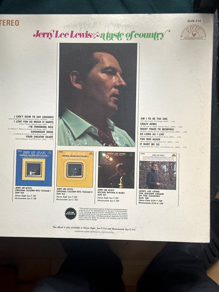 LP, Jerry Lee Lewis