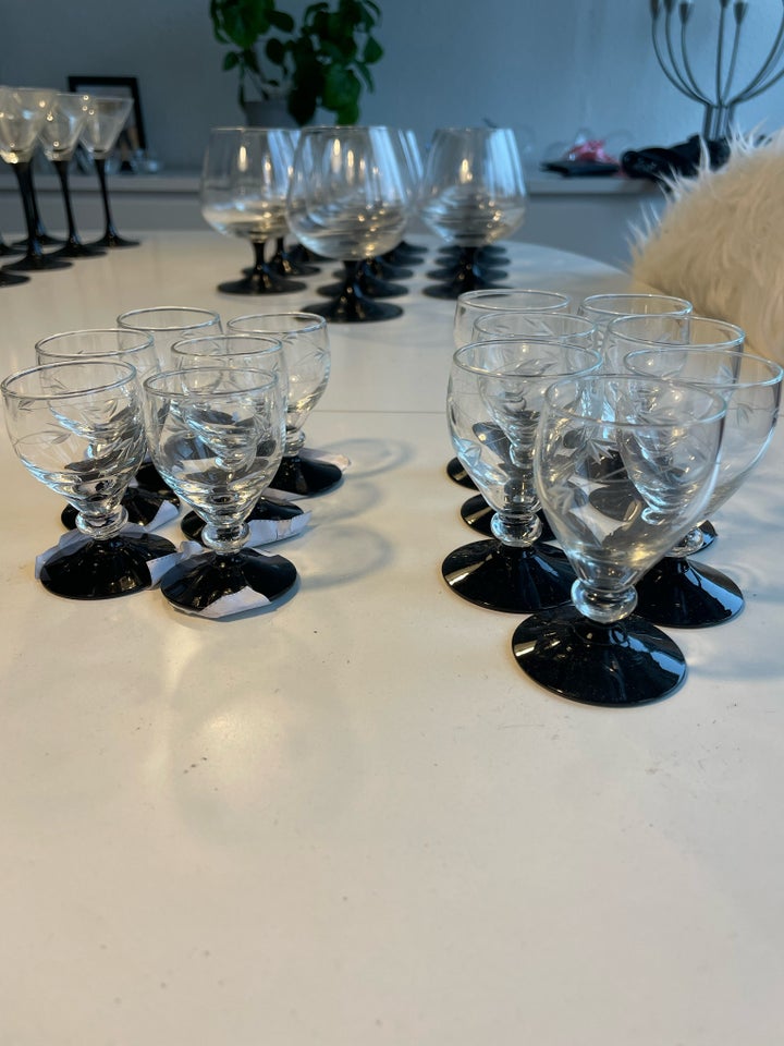 Glas, Shotsglas i 2 størrelser,