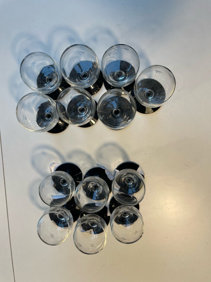 Glas, Shotsglas i 2 størrelser,