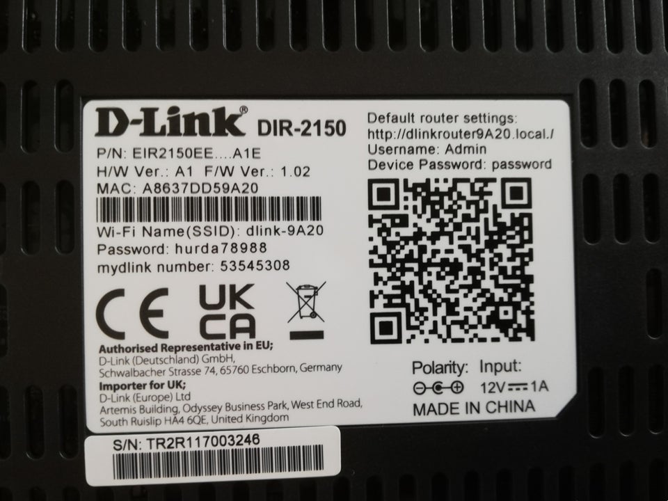 Router, D-link, Perfekt