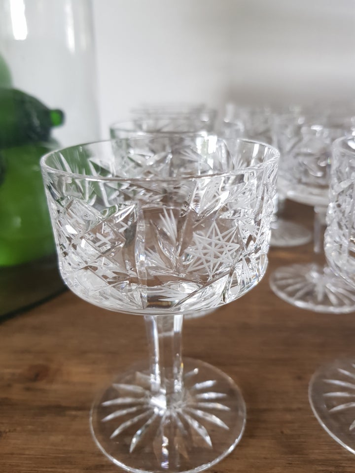 Glas Cognac og Likørglas