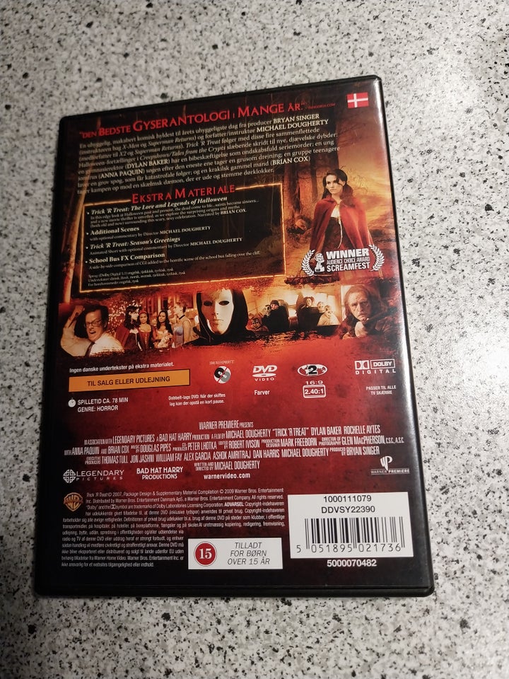 Trick r Treat, DVD, gyser