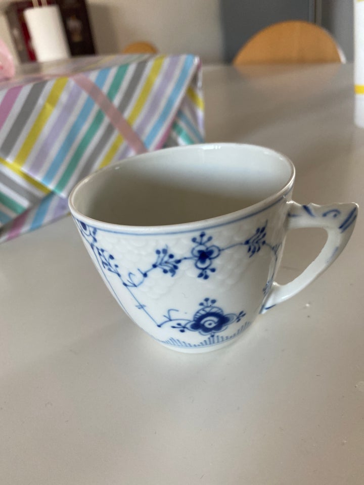 Porcelæn Kaffekop Muselmalet