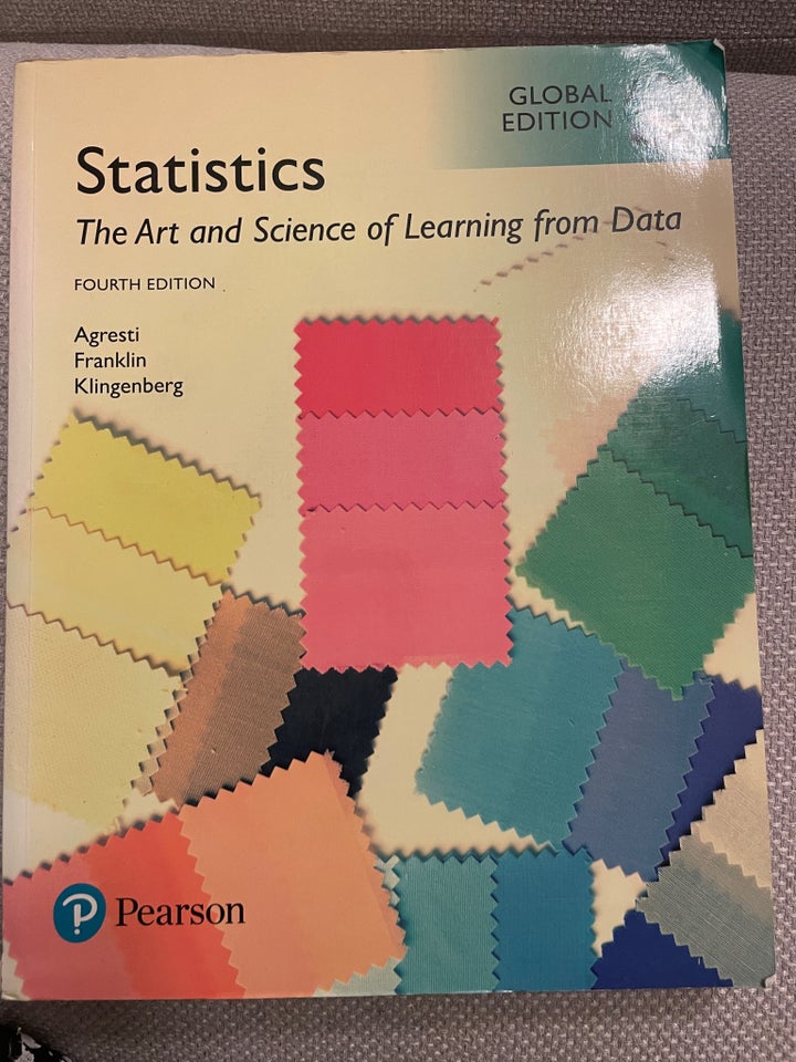 Statistics, Agresti, Franklin 