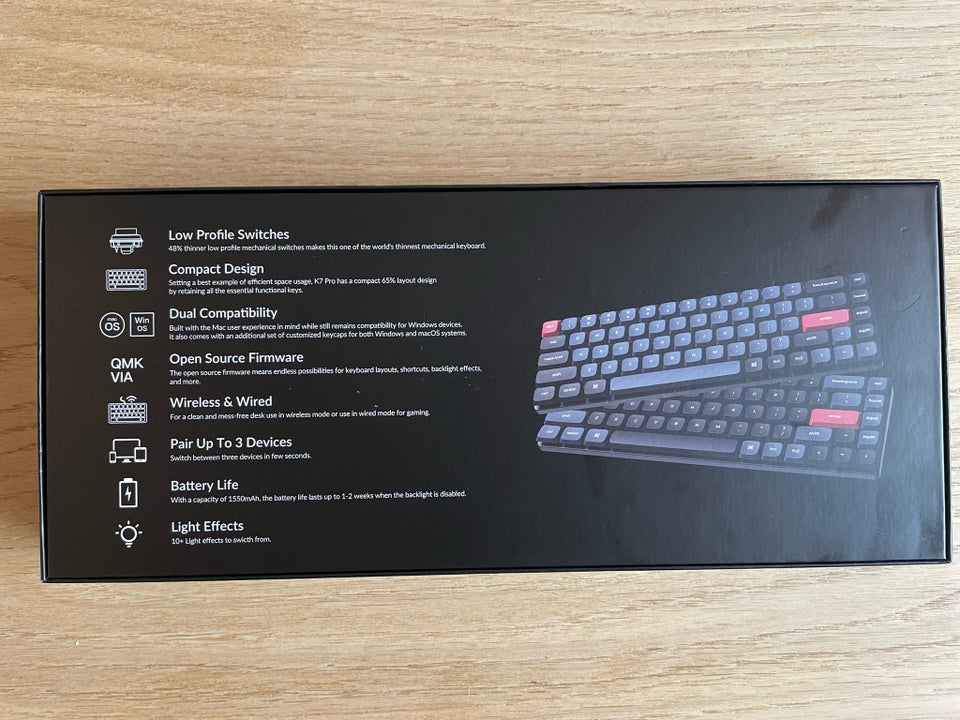 Tastatur, trådløs, Keychron