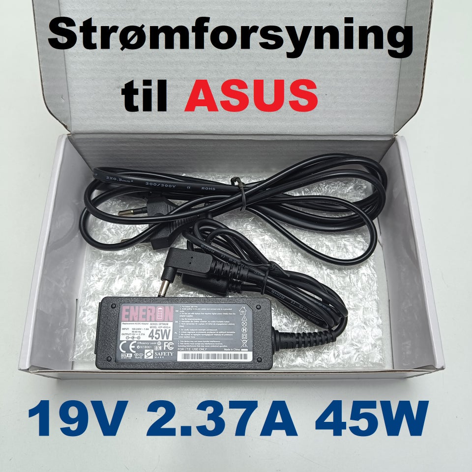 Strømforsyning NY! 19V 237A 45W