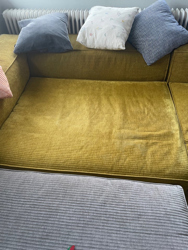 Sofa fløjl 4 pers