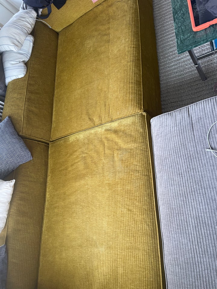 Sofa fløjl 4 pers