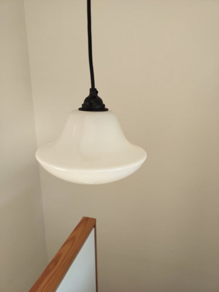 Pendel Smuk gamle opalglas-lampe