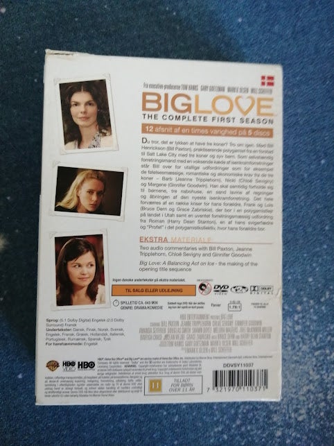 Big Love Sæson 1, DVD, TV-serier