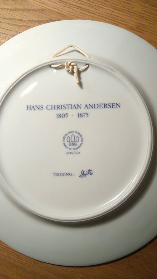 H.C. Andersen platte nr. 8216/621