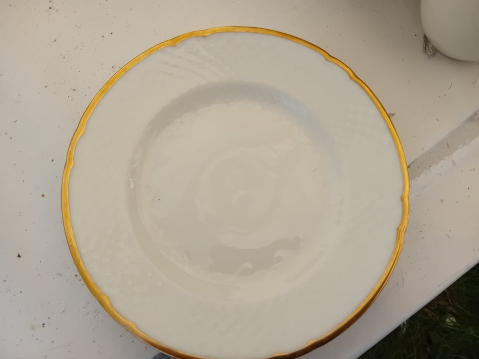 Porcelæn Tallerken og kop Bing og