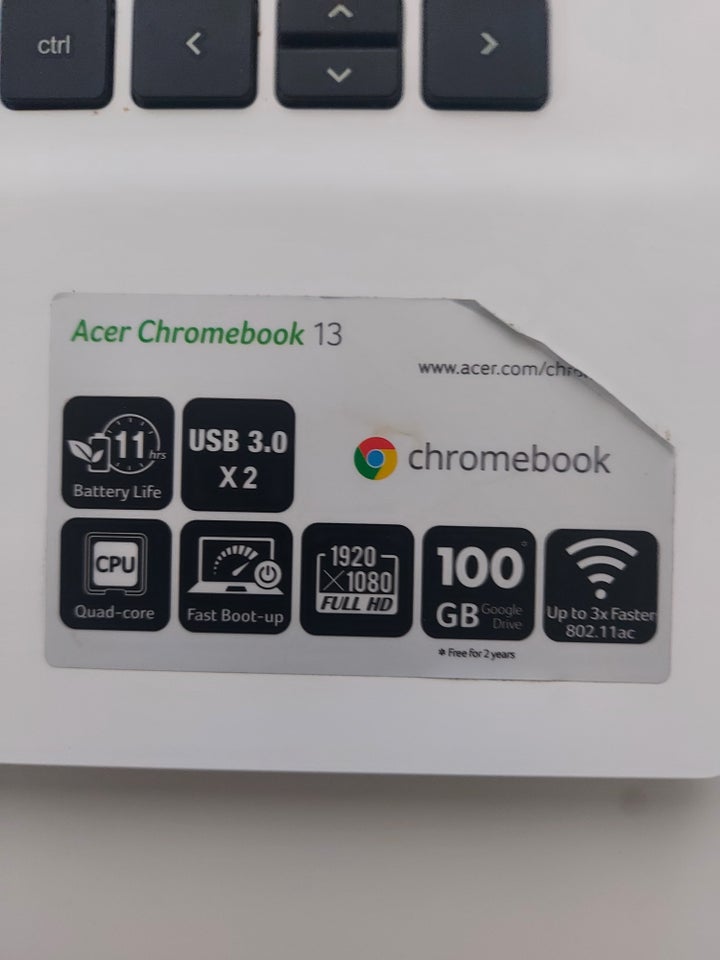 Acer Chromebook CB5-311, 2,3 GHz, 4