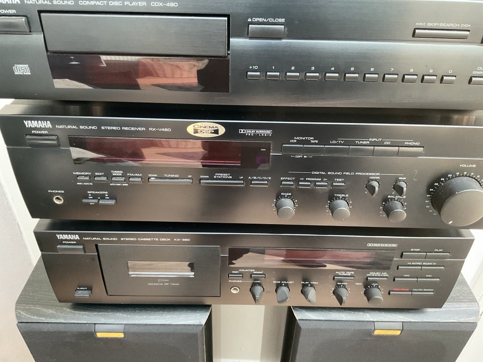 Stereoanlæg , Yamaha, Receiver