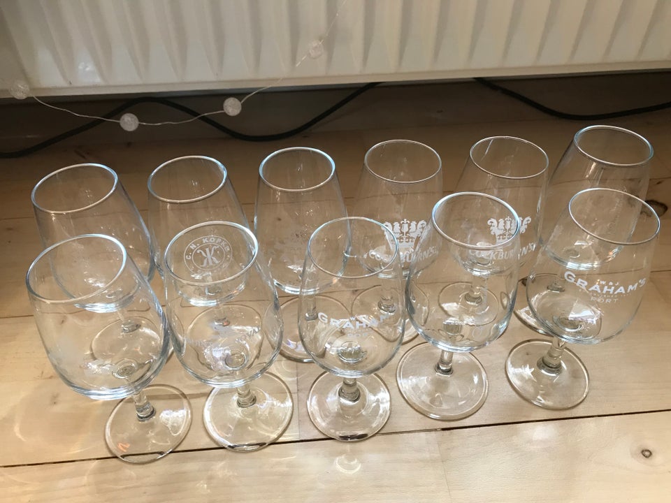 Glas, Portvin Glas, Diverse logoer