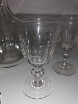 Glas Karaffel og 2 glas