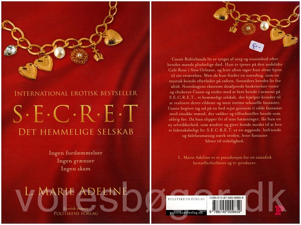 Secret, L. Marie Adeline, genre: