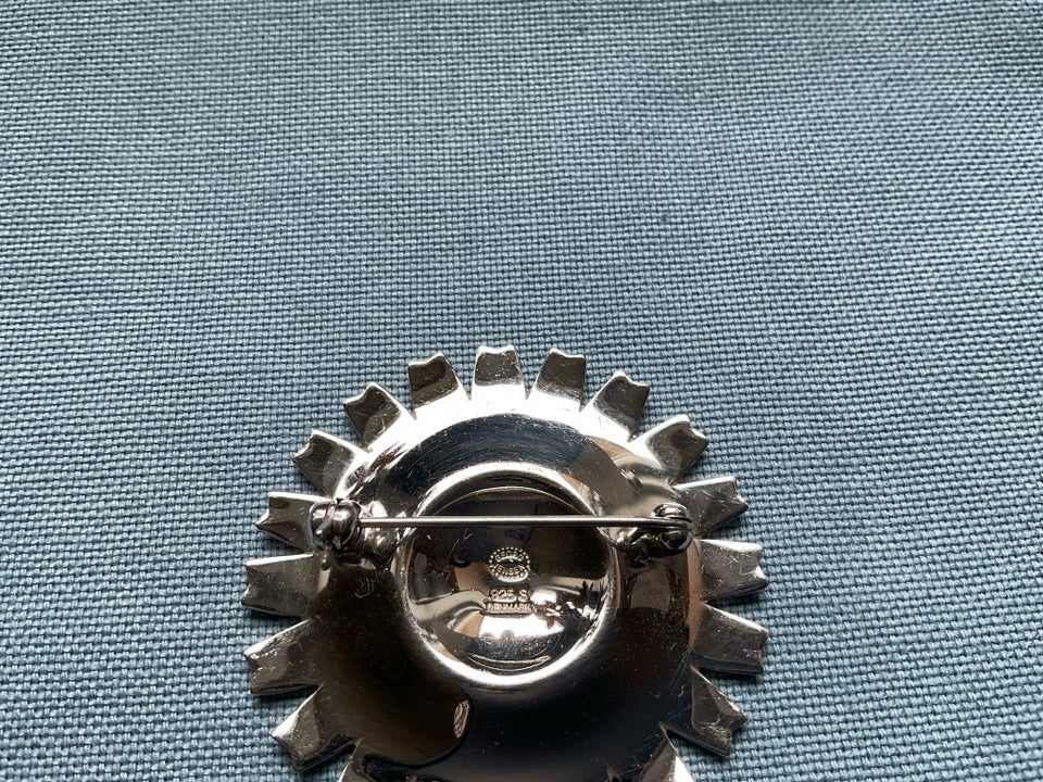 Broche, sølv, Georg Jensen