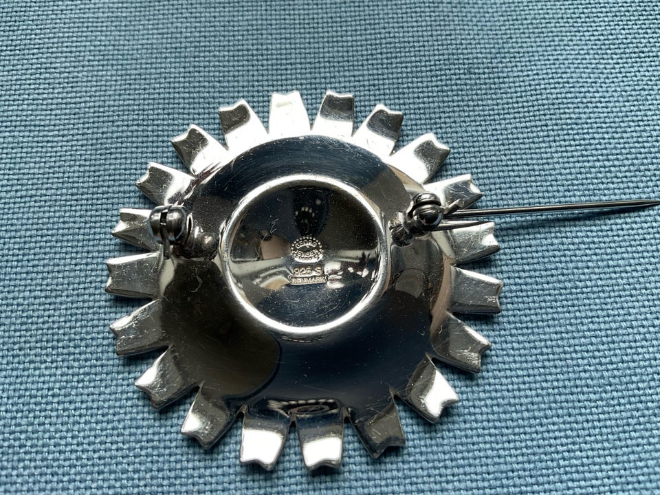 Broche, sølv, Georg Jensen