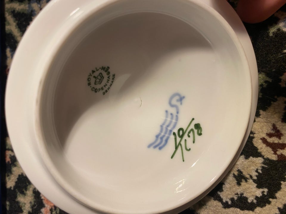 Porcelæn Sukkerskål  Royal