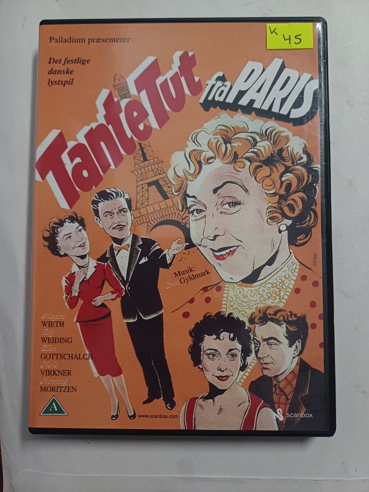 Tante Tut fra Paris DVD