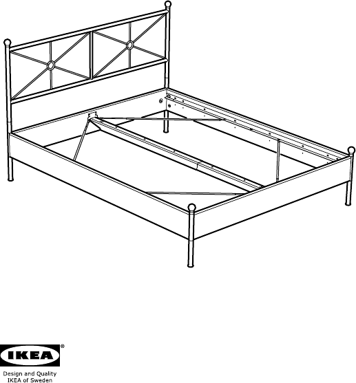 Dobbeltseng Musken - Ikea b: 140