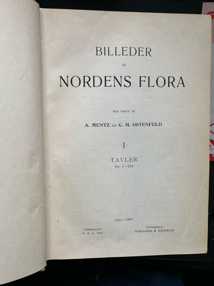 Billeder af Nordens Flora , A. Mentz