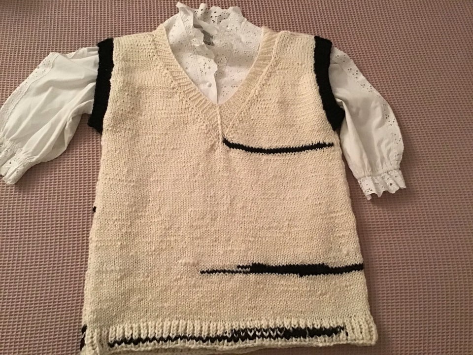 Vest, Hjemmestrik , str. One size