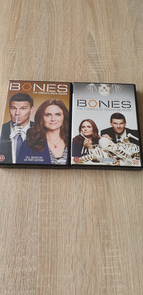 Bones season 9 og 10, DVD, krimi