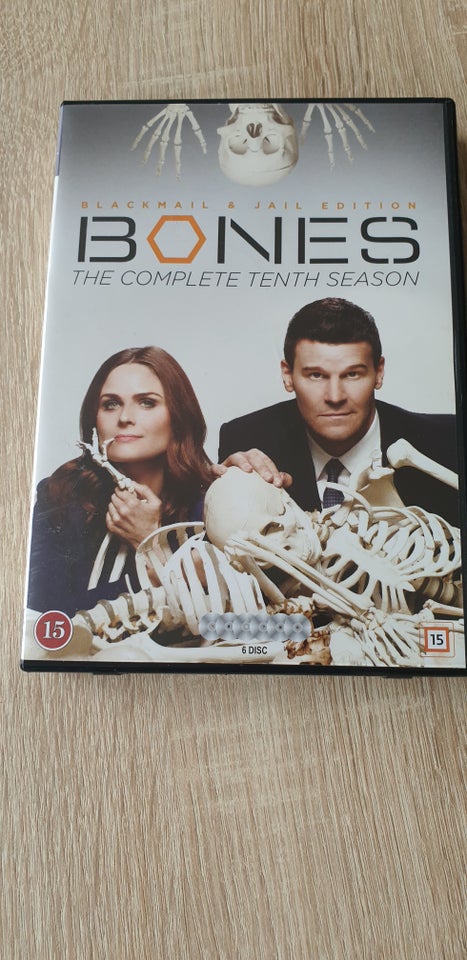 Bones season 9 og 10, DVD, krimi